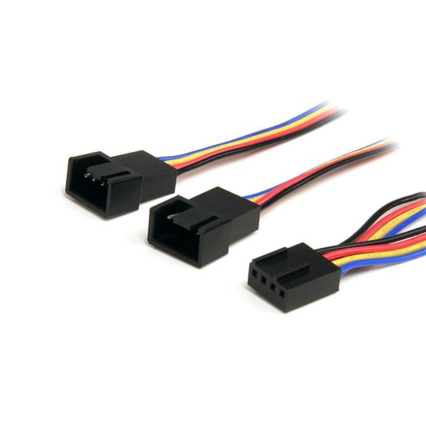 STARTECH.COM 12IN 4 PIN PWM FAN EXTENSION POWER Y CABLE - F/M LTW STARTECH — view 2