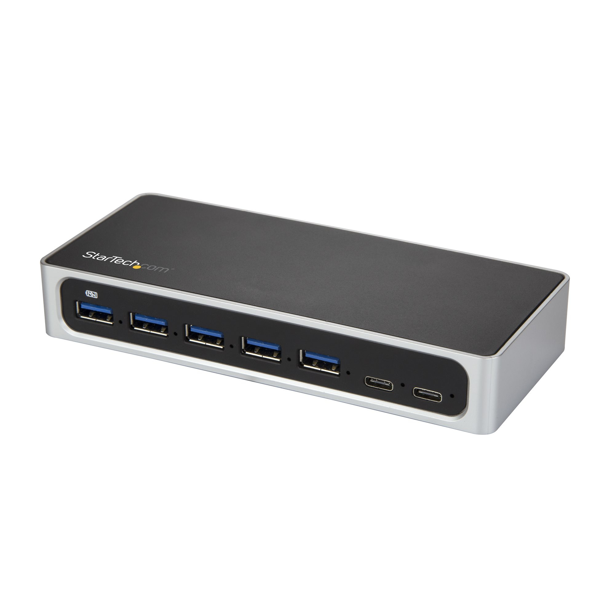 STARTECH.COM 7 PORT USB C HUB 5GBPS 5 USB-A/2 USB-C - BC 1.2 - SELF POWERED 2 YR STARTECH — view 2