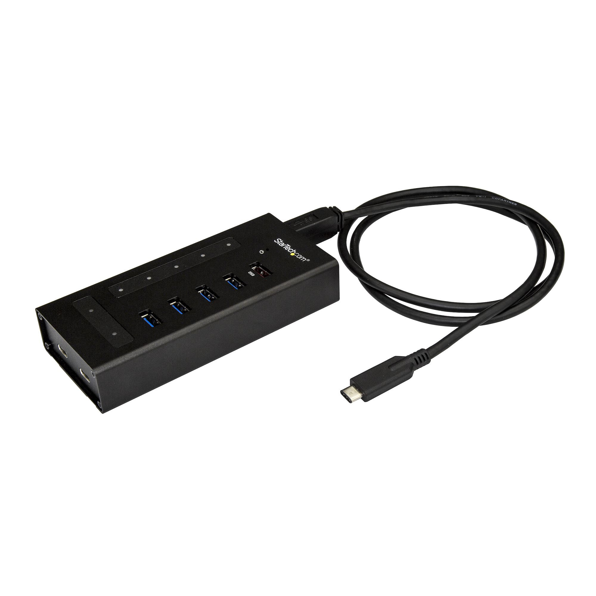STARTECH.COM 7 PORT USB C HUB 5GBPS - 2C/5A - SELF POWERED USB TYPE-C HUB 2 YR STARTECH — view 2