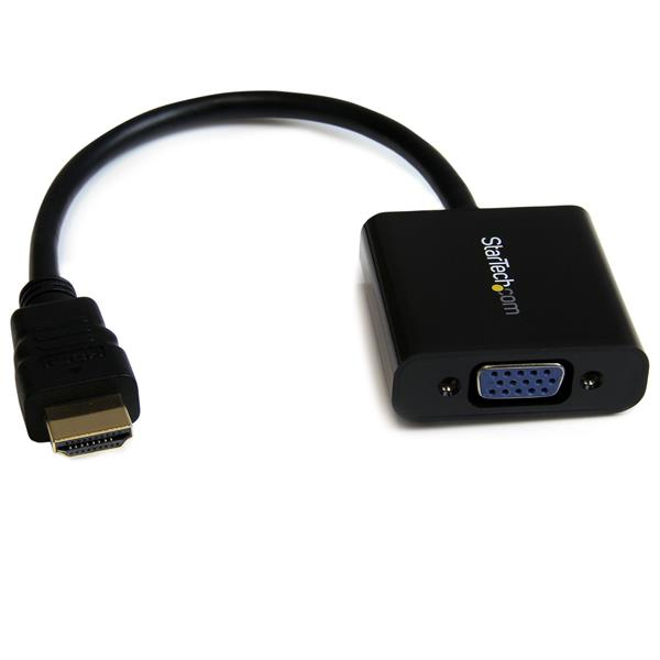 STARTECH.COM HDMI TO VGA ADAPTER - ACTIVE MONITOR CONVERTER CABLE - 1080P 3 YR STARTECH — view 2