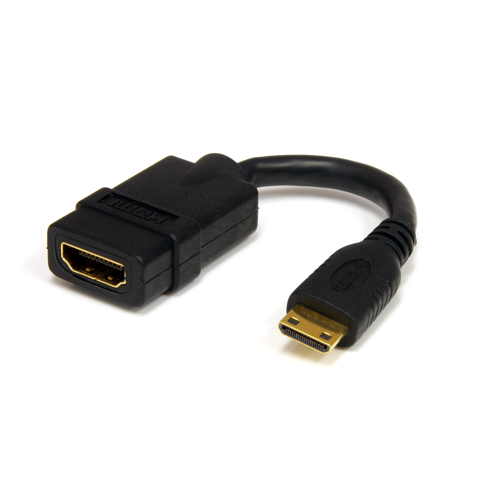 STARTECH.COM MINI HDMI TO HDMI ADAPTER, 4K ULTRA HD HIGH SPEED HDMI ADAPTER LTW STARTECH — view 2