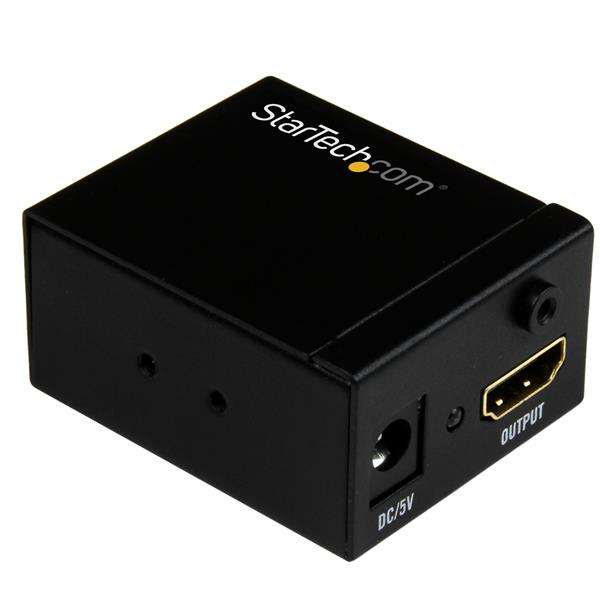 STARTECH.COM HDMI SIGNAL BOOSTER - HDMI EXTENDER AMPLIFIER - 115 FT - 1080P 2 YR STARTECH — view 2