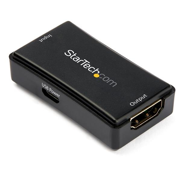 STARTECH.COM 45'HDMI SIGNAL BOOSTER - 4K 60HZ - USB POWER - HDMI REPEATER 2 YR STARTECH — view 2