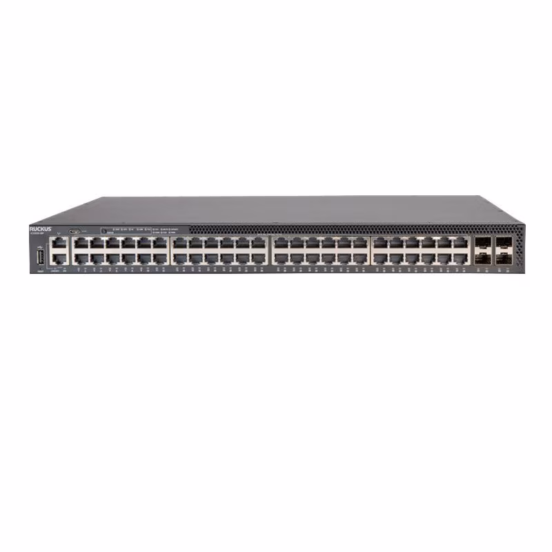 RUCKUS ICX8200 48-Port FRU POE4x25GBE SFP28 Switch Bundle 2 PSU RUCKUS — view 2