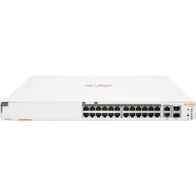 HPE ANW Instant On 1960 24G 20p Class4 4p Class6 PoE 2XGT 2SFP+ 370W Switch HPE — view 2