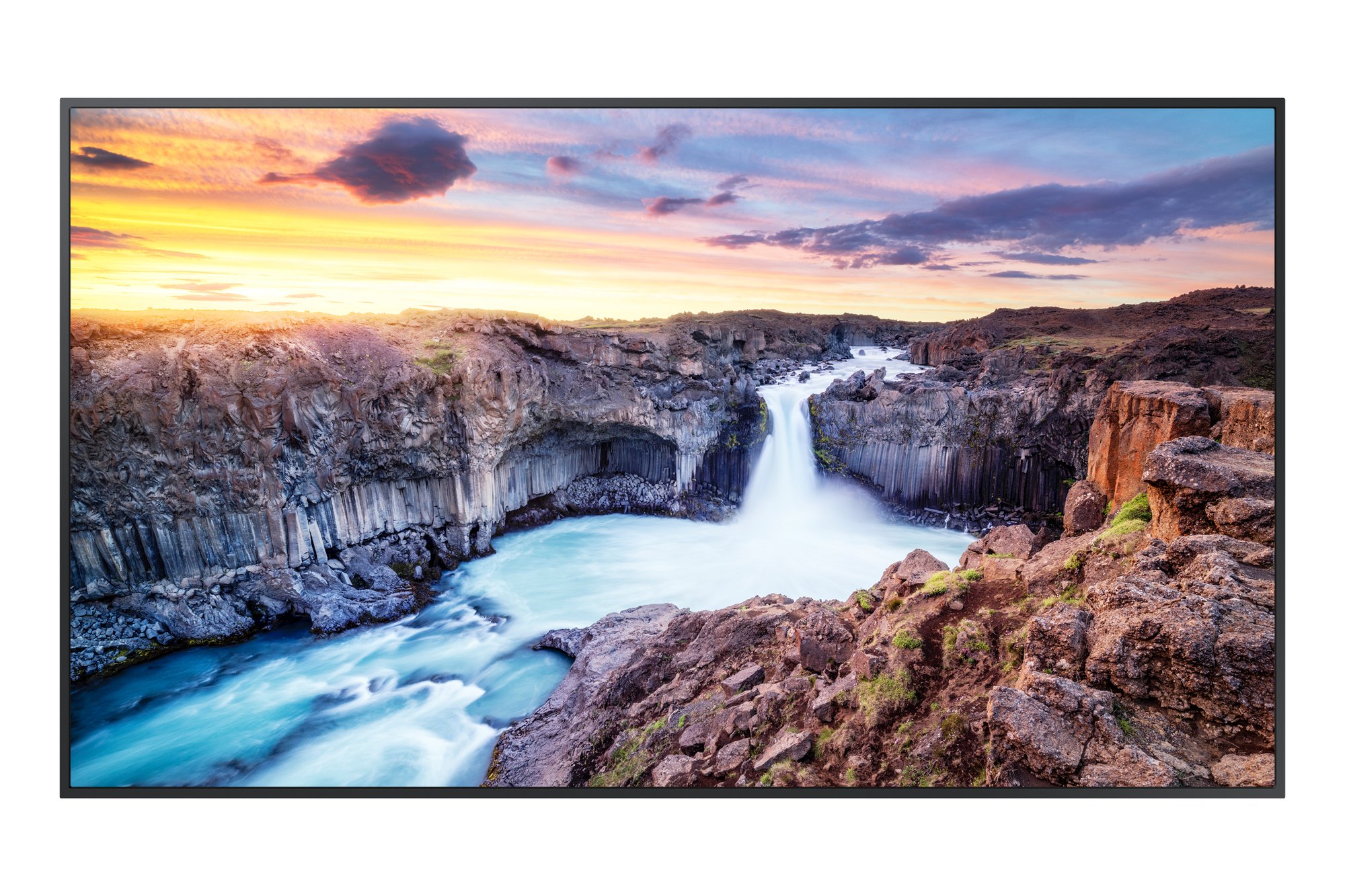 SAMSUNG (QHB) SIGNAGE DISP 75" UHD, 700NITS, DP, HDMI, LAN/WIFI, SPKR, 24H/7D, 3YR SAMSUNG — view 2
