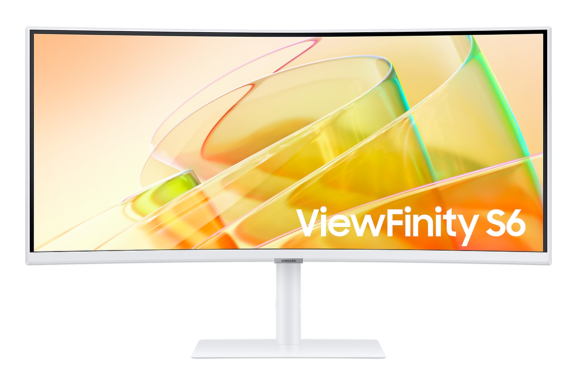 SAMSUNG S6 S65TC 34" CURVE (21:9) WQHD MONITOR, 1000R, USB-C/TB4, 90W, SPK/DP/HDMI/WTE, 3Y SAMSUNG — view 2