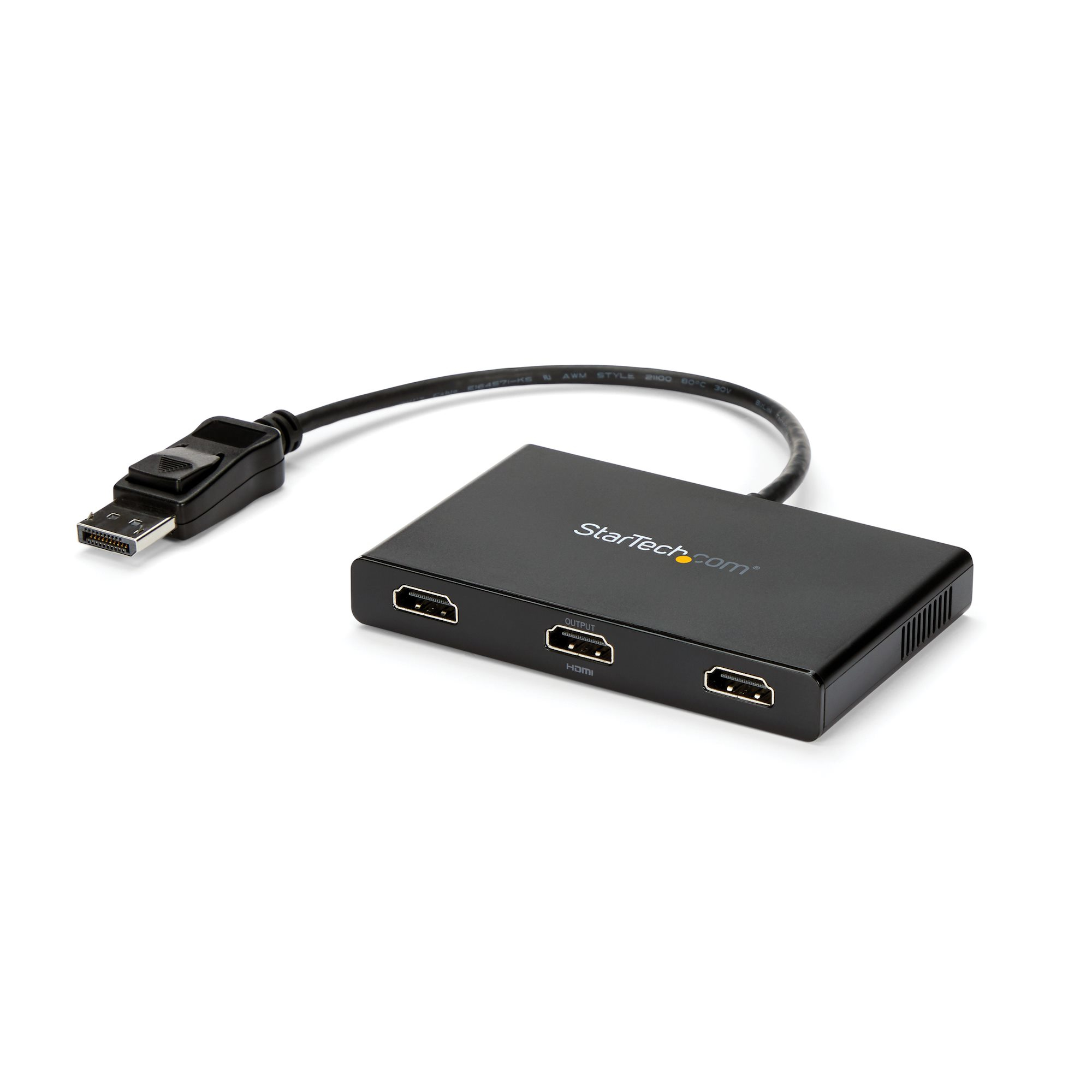 STARTECH.COM DP TO HDMI MULTI MONITOR HUB - 3-PORT DAISY CHAIN SPLITTER, 3 YR STARTECH — view 2