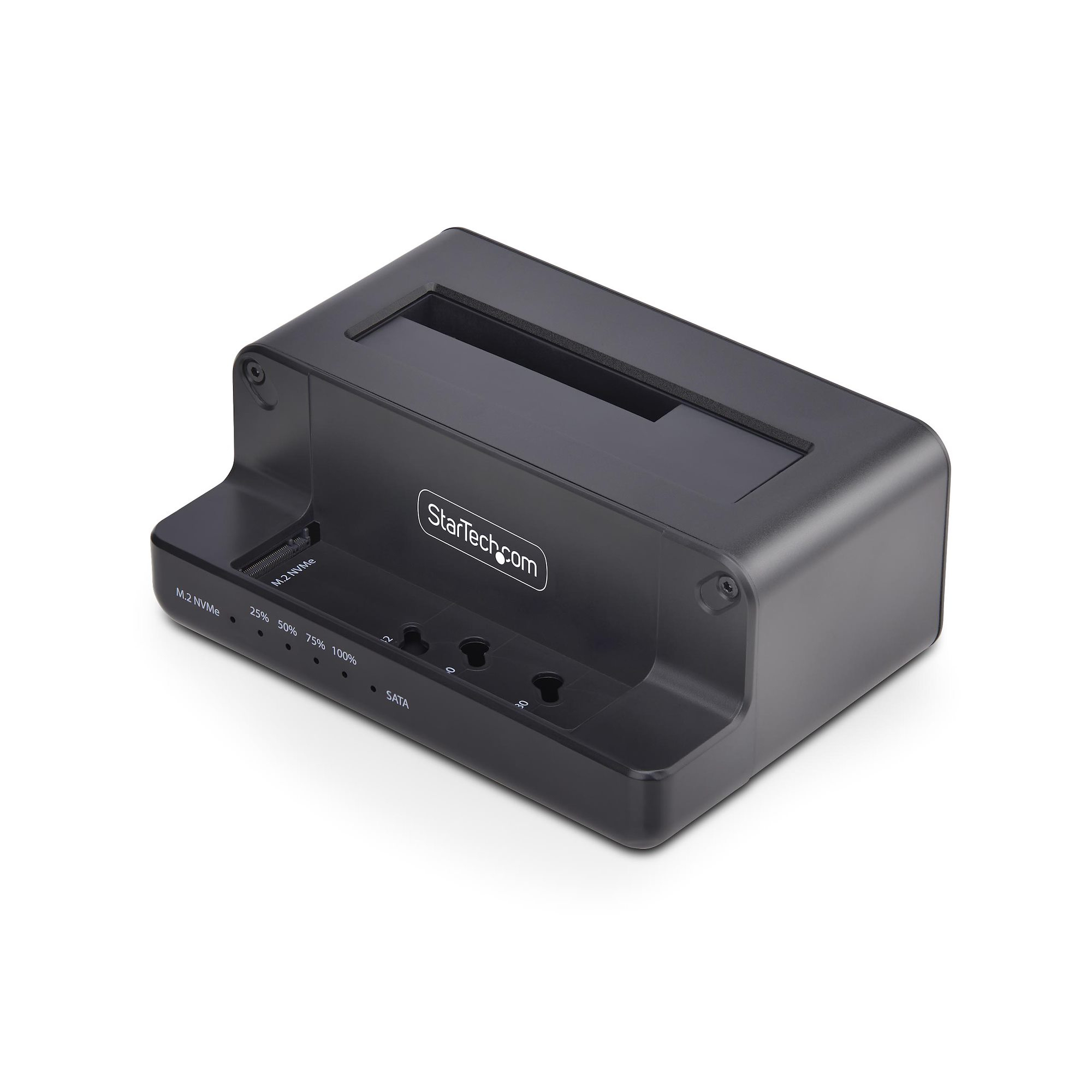 STARTECH.COM M.2 NVME TO 2.5/3.5" SATA DRIVE DUPLICATOR, DUAL BAY CLONER, 2 YR STARTECH — view 2