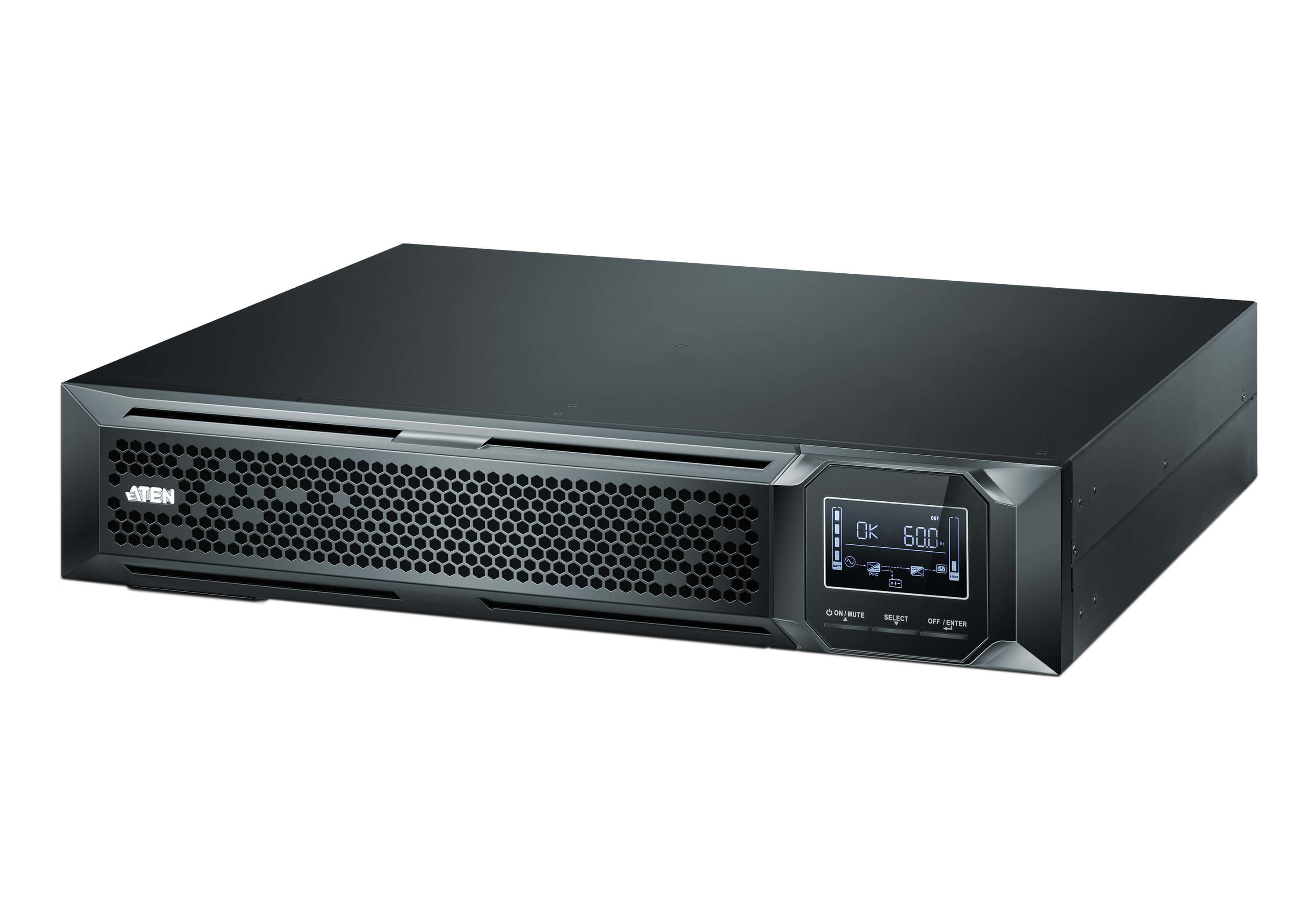 ATEN 2000VA/2000W PROFESSIONAL ONLINE UPS WITH USB/DB9 CONNECTION ATEN — view 2