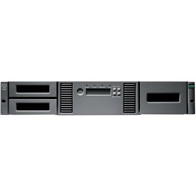 HPE SmartChoice MSL2024 Tape Library 1x MSL LTO-9 SAS Drive 15x LTO-9 45TB Cartridges HPE — view 2