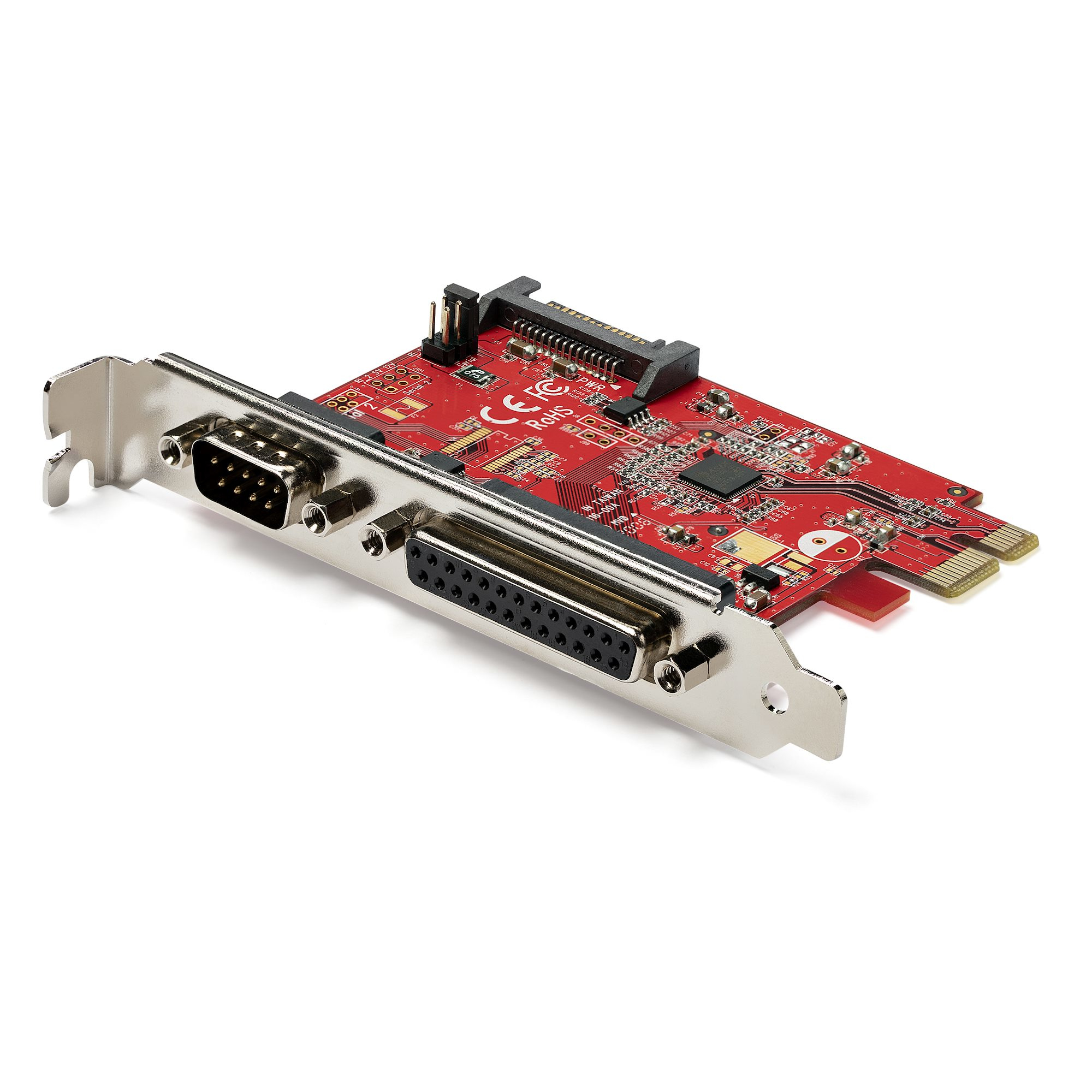 STARTECH.COM PCIE CARD WITH SERIAL AND PARALLEL PORT - PCI EXPRESS COMBO, LTW STARTECH — view 2