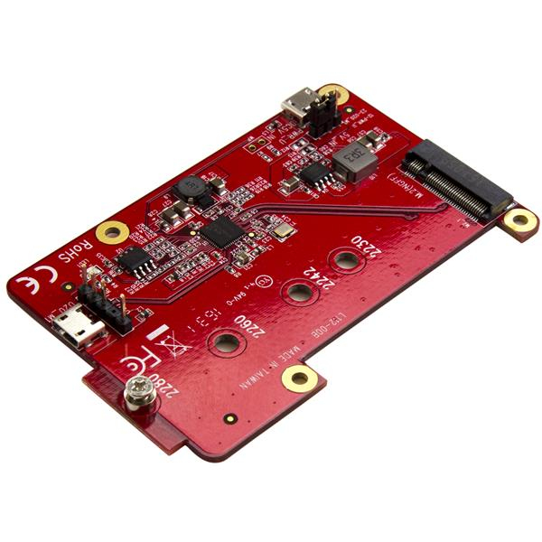 STARTECH.COM USB TO M.2 SATA CONVERTER FOR RASPBERRY PI DEVELOPMENT BOARDS 2 YR STARTECH — view 2