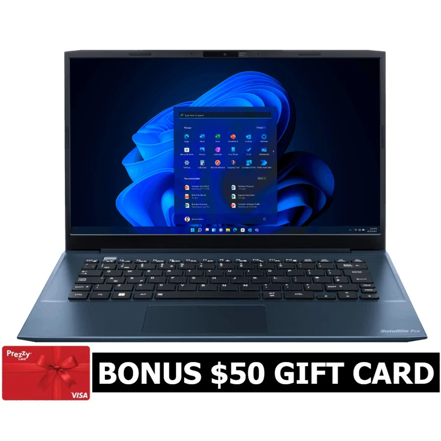 DYNABOOK SATELLITE PRO C40-K C5-120U 14" FHD 16GB 256GB W11P - BONUS $50 GIFT CARD DYNABOOK — view 2