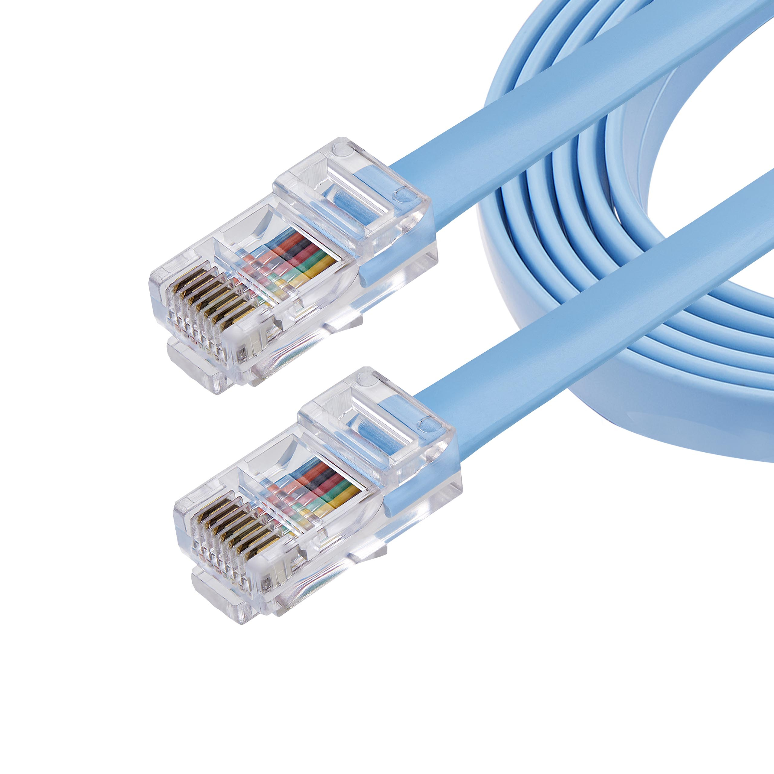 STARTECH.COM 6 FT CISCO CONSOLE ROLLOVER CABLE - RJ45 M/M LTW STARTECH — view 2