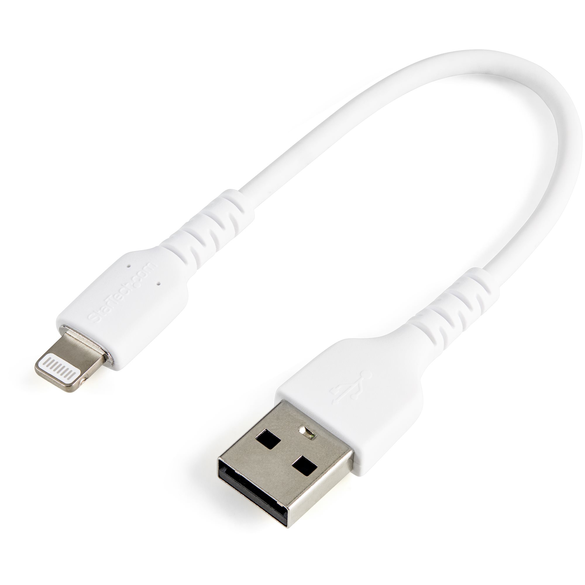 STARTECH.COM 6 IN USB TO LIGHTNING CABLE - APPLE MFI CERTIFIED - WHITE, 2 YR STARTECH — view 2