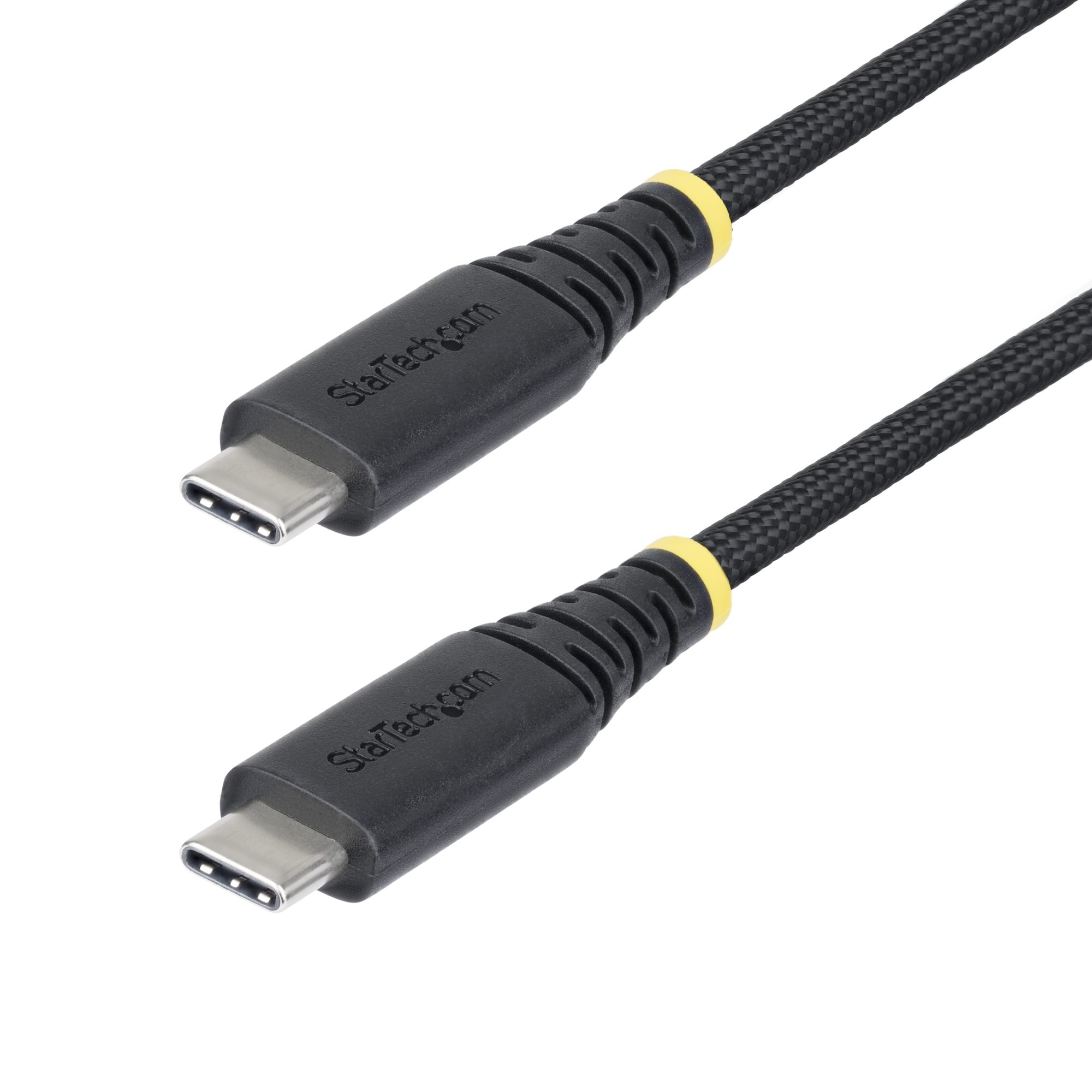 STARTECH.COM 1M USB-C CHARGING CABLE, 240W, SILICONE JACKET W/BRAID, LTW STARTECH — view 2