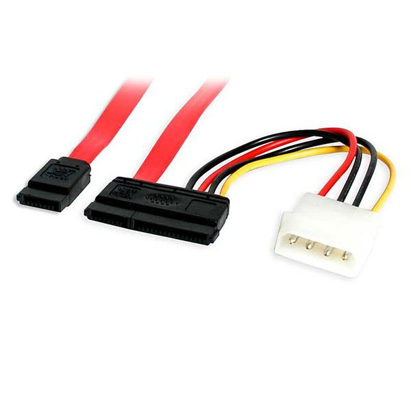STARTECH.COM 18IN SATA SERIAL ATA DATA AND POWER COMBO CABLE, LTW STARTECH — view 2