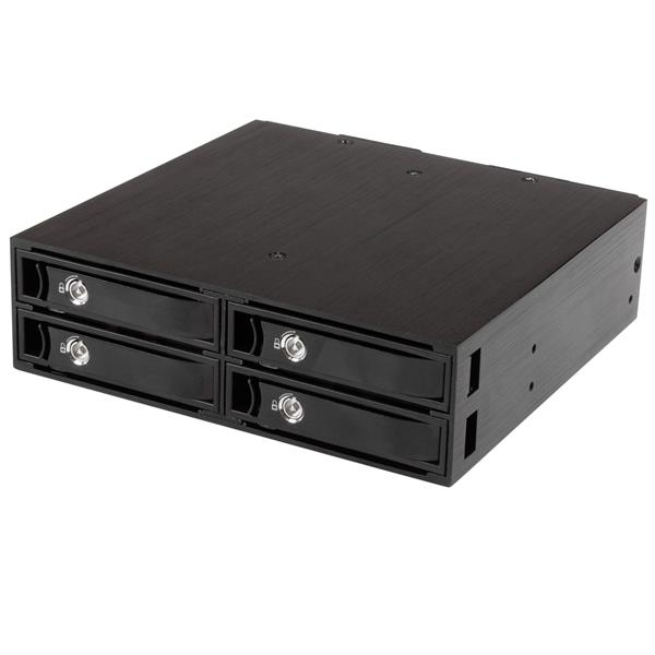 STARTECH.COM 4-BAY MOBILE RACK BACKPLANE FOR 2.5IN SATA/SAS DRIVES 5-15MM 2 YR STARTECH — view 2
