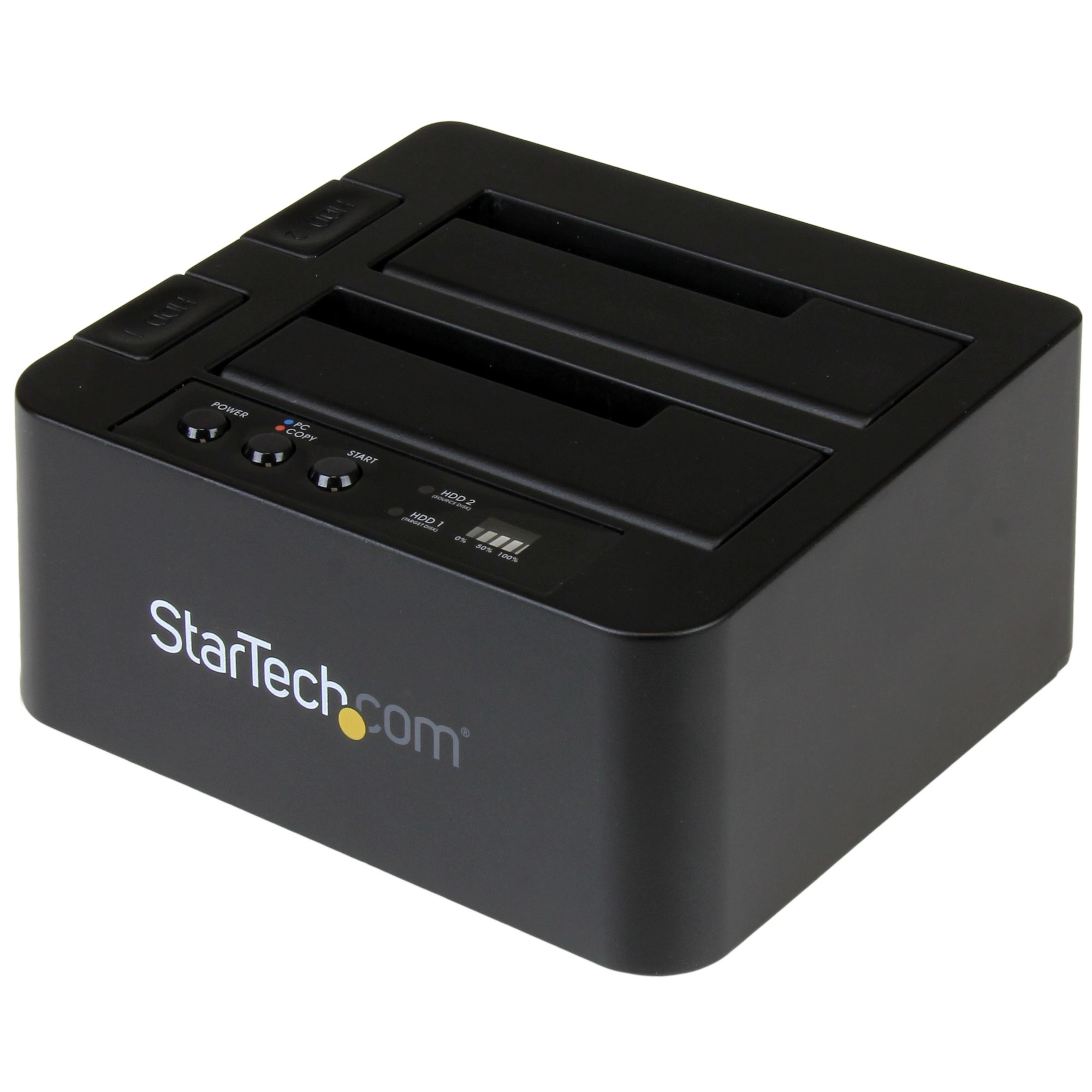 STARTECH.COM STANDALONE HARD DRIVE DUPLICATOR DOCK, 2-BAY HARD DRIVE CLONER 2 YR STARTECH — view 2