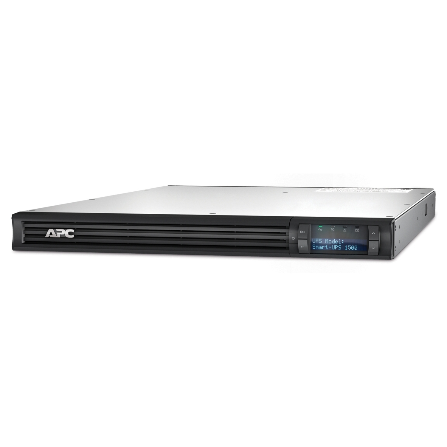 APC SMART UPS (SMT), 1500VA, IEC(4), USB, SERIAL, SMART SLOT, LCD, 1U RACK, 3YR WTY APC — view 2