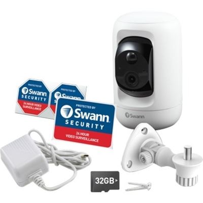 Swann 1080p WiFi Pan/Tilt Indoor Camera & 32GB SD Card SWANN — view 2