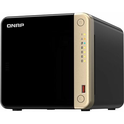 QNAP TS-464-8G 4-BAY TOWER NAS,CELERON N5095, 8GB RAM, 4X H DD,2X M.2,2X 2.5GBE,HDMI,PCIE QNAP — view 2