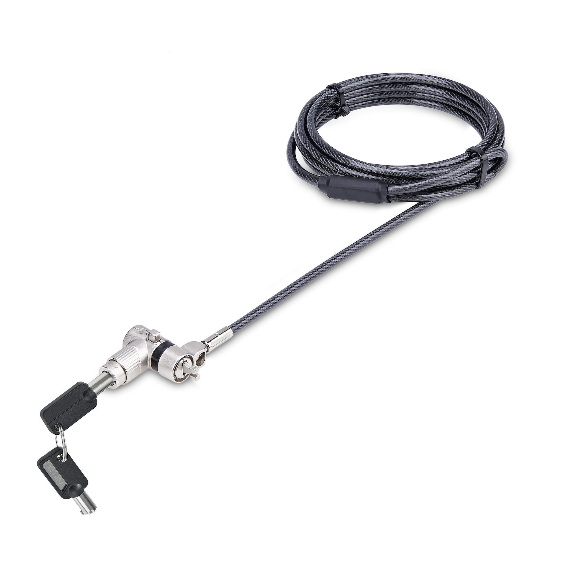 STARTECH.COM 3-IN-1 LAPTOP LOCK COMPATIBLE W/NOBLE WEDGE/NANO/K-SLOT, 2 YR STARTECH — view 2
