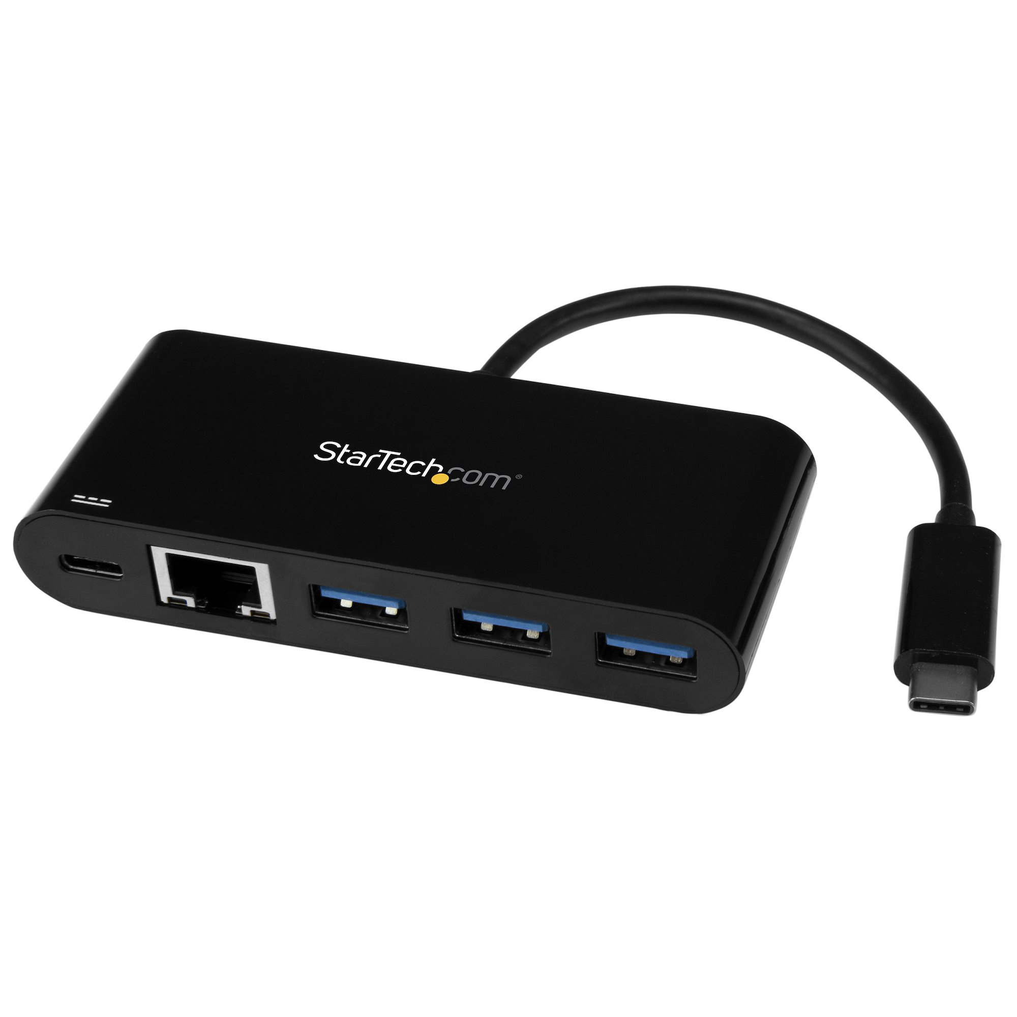 STARTECH.COM USB C TO GIGABIT ETHERNET ADAPTER NIC W/ HUB & POWER DELIVERY 2 YR STARTECH — view 2