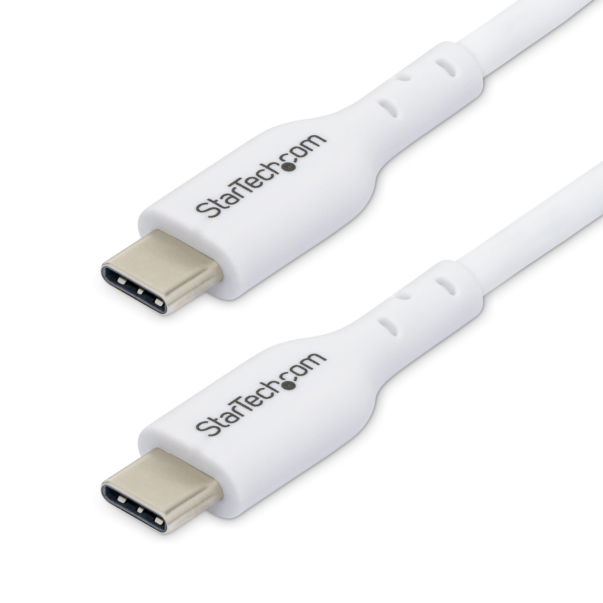 STARTECH.COM 2M WHITE USB-C CHARGING CABLE 2-PACK, USB C CABLE, 60W PD, LTW STARTECH — view 2