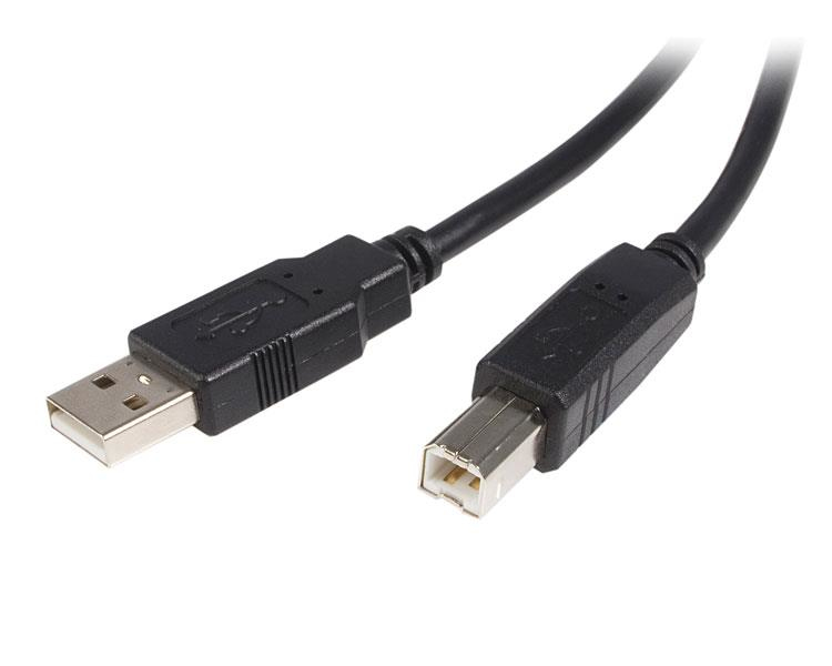 STARTECH.COM 1M USB 2.0 A TO B CABLE - M/M, LTW STARTECH — view 2