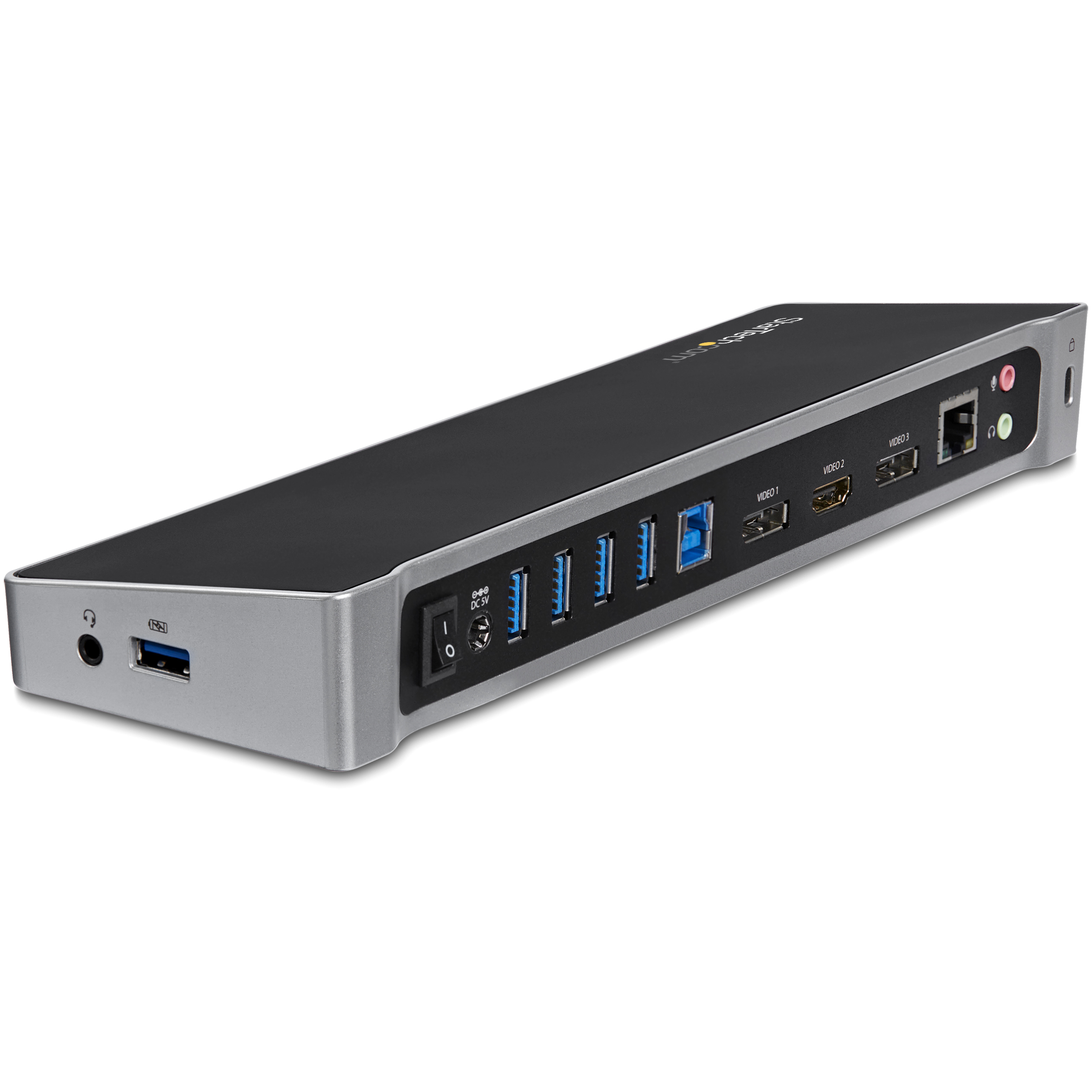 STARTECH.COM USB 3.0 DOCKING STATION TRIPLE MONITOR DISPLAYPORT/HDMI, 5XUSB 3 YR STARTECH — view 2