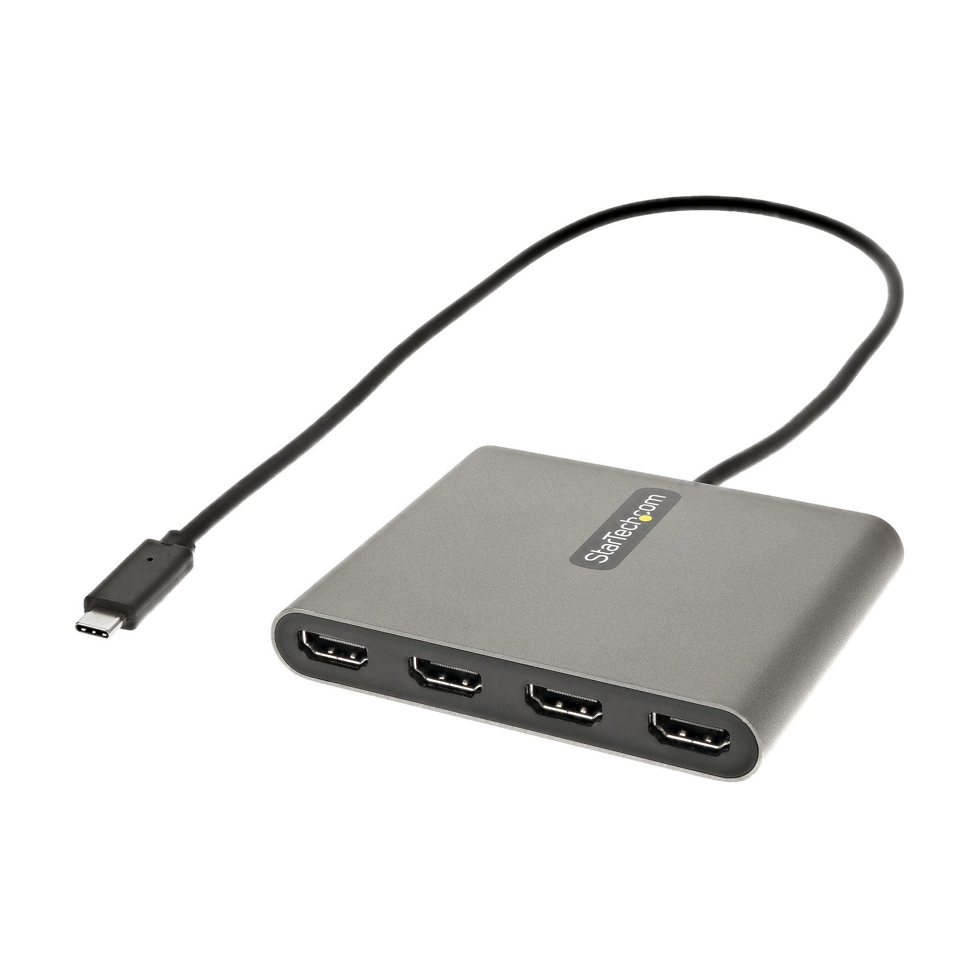 STARTECH.COM USB C TO 4 HDMI ADAPTER - QUAD MONITOR EXTERNAL GRAPHICS CARD 2 YR STARTECH — view 2