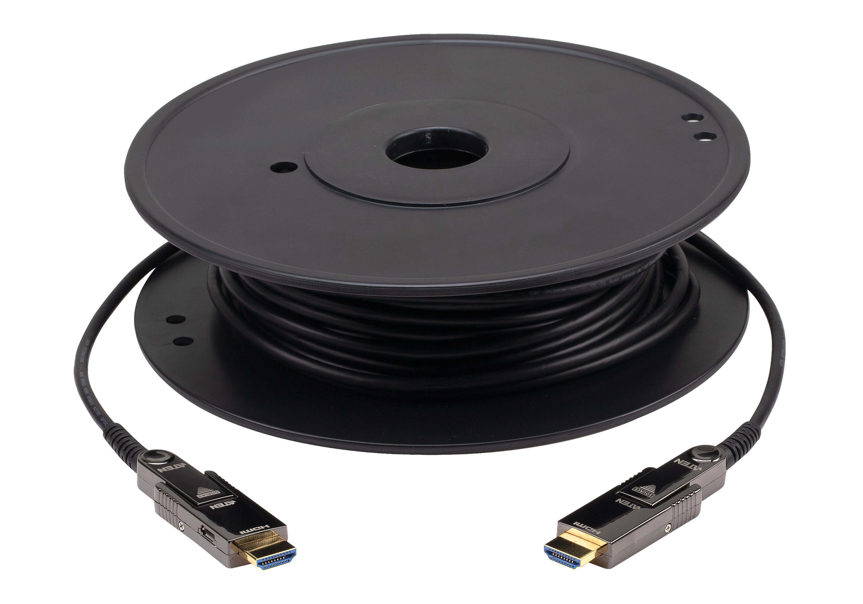 ATEN 10M TRUE 4K HDMI ACTIVE OPTICAL CABLE WITH PLUGGABLE GENDER CONNECTORS ATEN — view 2