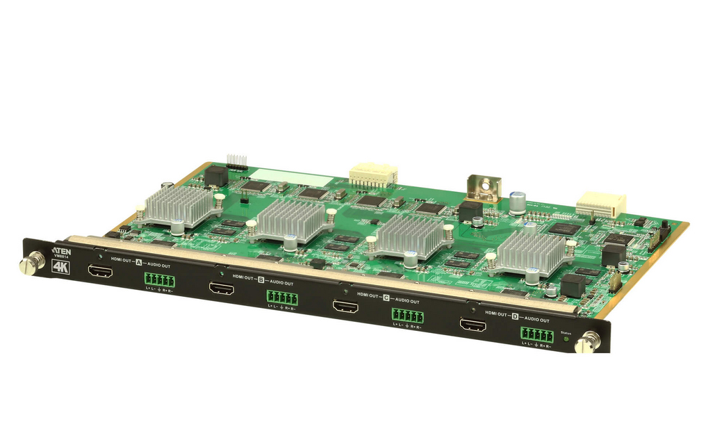 ATEN 4 PORT HDMI 4K OUTPUT BOARD WITH SCALAR FOR VM1600A/VM3200 ATEN — view 2