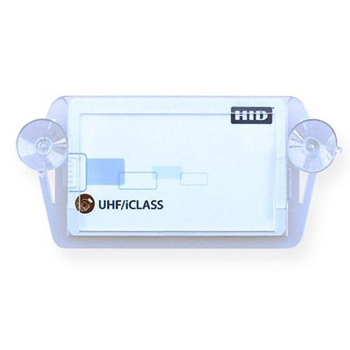 HID CARD HOLDER PACK, WINDSHIELD MOUNT, CLEAR, PACK OF 10 CARD HOLDERS HID — view 2