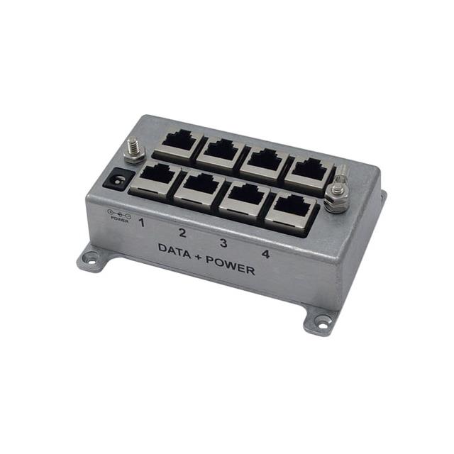 L-com 4 Port CAT6 Passive Gigabit Midspan Injector L-com — view 2