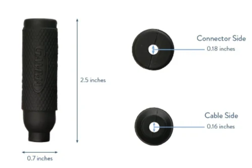 Gamma Electronics BT-SMA-195 SMA RF Weatherproof Boot for LMR195 Gamma Electronics — view 2