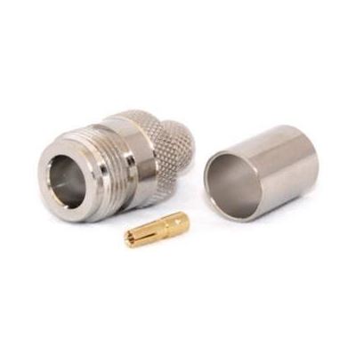 N-Type Female 50 Ohm CRIMP Connector for LMR400/RG8U Go Wireless NZ — view 2
