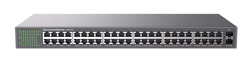 Grandstream GWN7706 48 Port Gigabit Unmanaged Network Switch with 2 SFP Grandstream Networks — view 1
