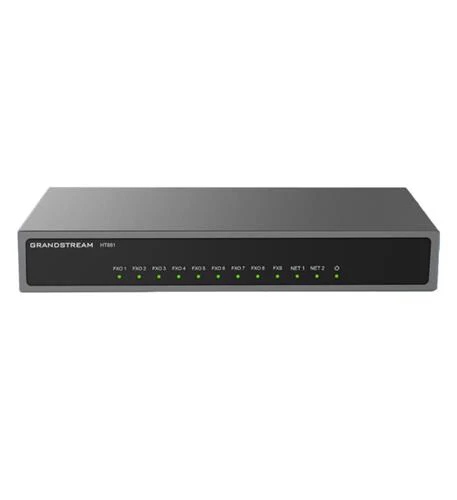 Grandstream HT881 8 FXO, 1FXS, 2 Gigabit Ethernet, PoE, Nat Router Grandstream Networks — view 2