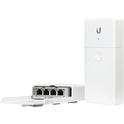 Ubiquiti NanoSwitch Outdoor 4 Port PoE Passthrough Switch Ubiquiti — view 2