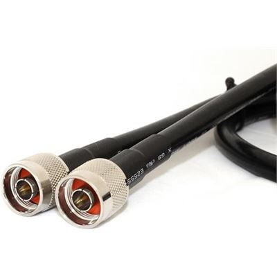 N-Male to N-Male 500CM LLC400 50 Ohm Coax Pigtail Go Wireless NZ — view 2