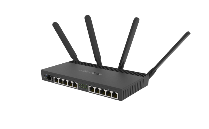 MikroTik RouterBOARD RB4011iGS+5HacQ2HnD Wireless Router MikroTik — view 2