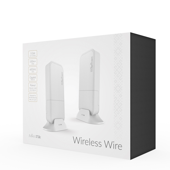 MikroTik Wireless Wire 1Gbps 60GHz Wireless Bridge Kit MikroTik — view 2