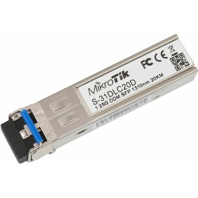 MikroTik SFP module 1.25G SM 20km 1310nm S-31DLC20D MikroTik — view 2