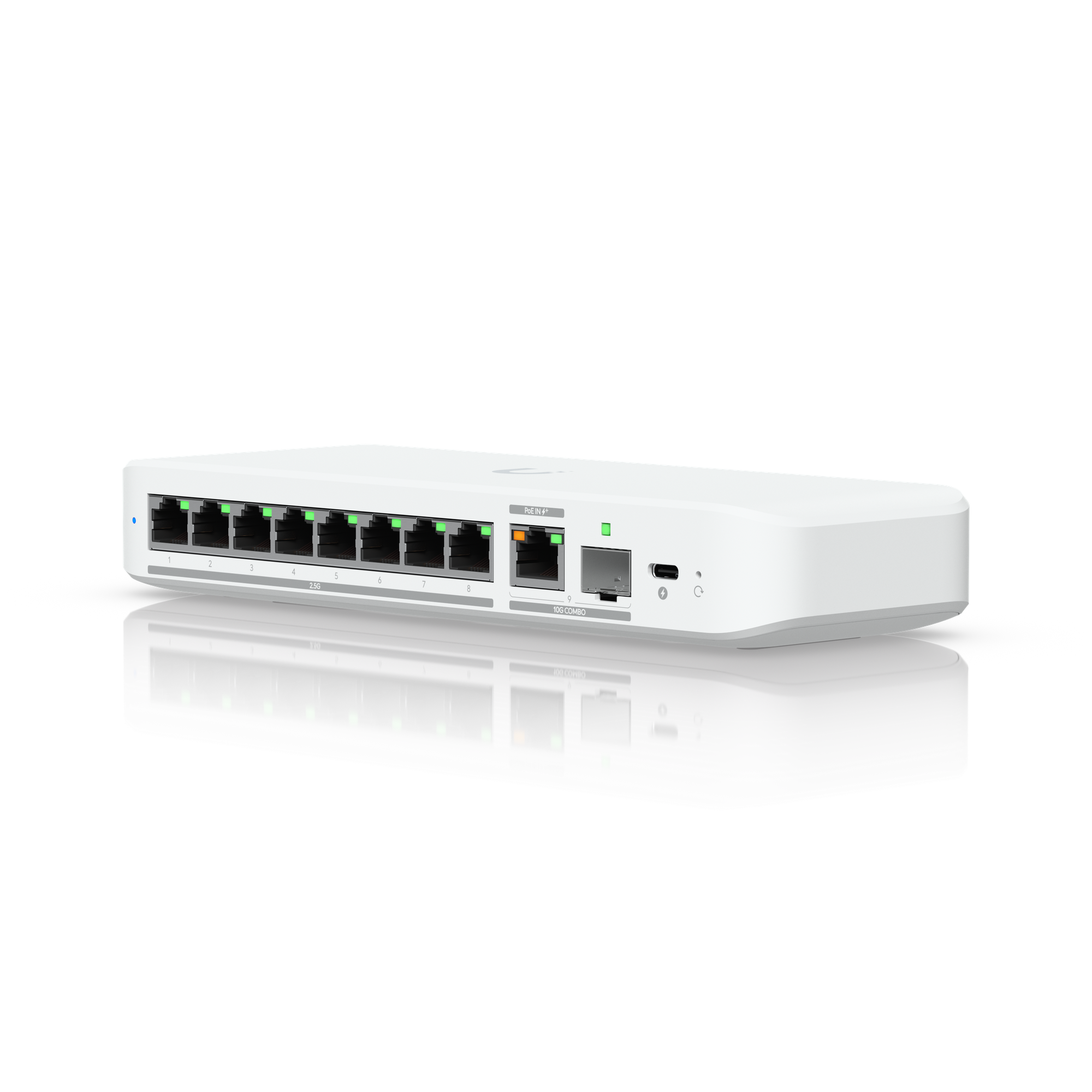 Ubiquiti UniFi Flex 2.5G 8-Port 2.5 GbE Switch with 10 GbE RJ45/SFP+ Combo Uplink Ubiquiti — view 2