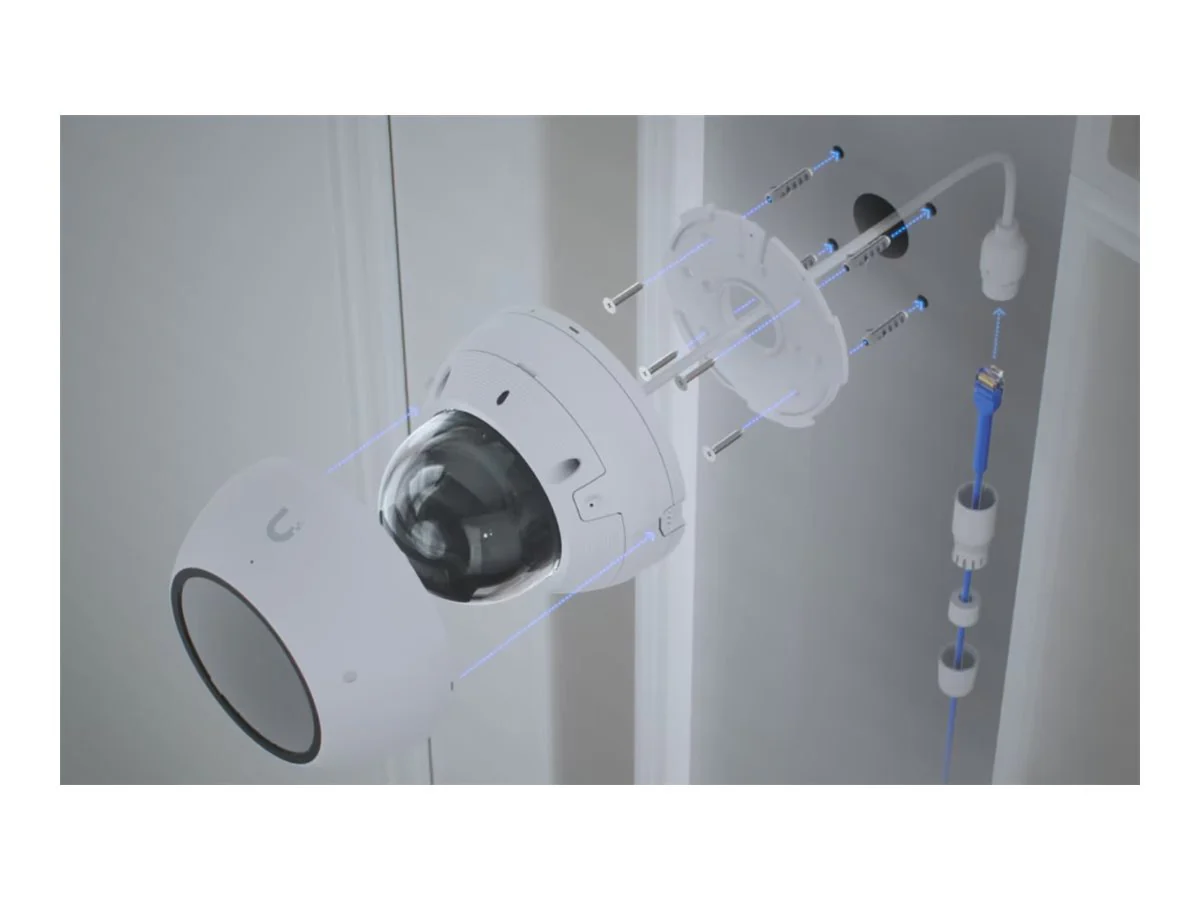 UniFi Protect AI Dome 4K Vandal-Proof Dome Camera with Enhanced AI - White Ubiquiti — view 2