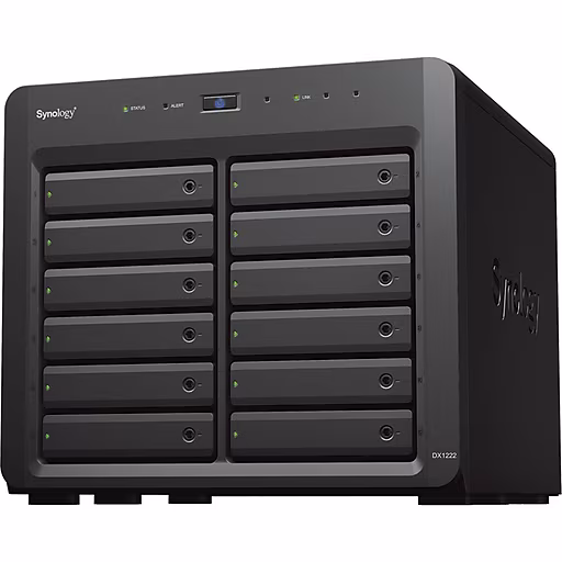 Synology DX1222 12 Bay Desktop Expansion Chassis Synology — view 2