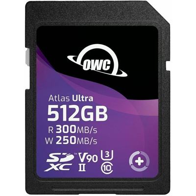 512GB Atlas Ultra SDXC UHS-II V90 Media Card OWC — view 2